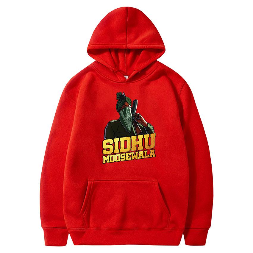 Sidhu moosewala rip hoodie grande tamanho algodão crewneck personalizado homens hoodies para homem e mulher harajuku pullovers
