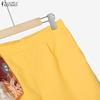 ZANZEA Women Short Sleeve Floral Blouse and Shorts Summer Two Piece Suit Sets