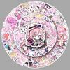 Elysia Game Character Stickers: 50PCS for Creative DIY Scrapbooking & Computer Decoration