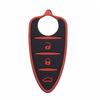 10 Colours 3 Buttons Car Remote Key Shell Key Pad Rubber for Alfa Romeo 156/159 /mito/giulietta/gt/4c Accessories for Girls