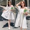 High-End Mid-Length Loose Maternity Dress - Short-Sleeved, Versatile, and Stylish for Summer and Spring
