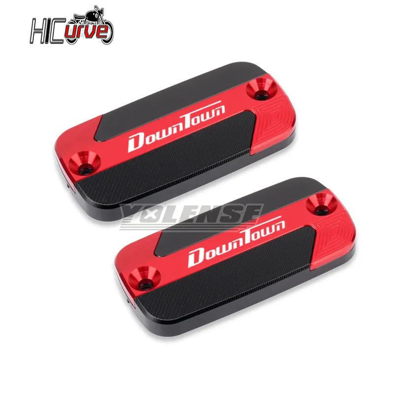 Motorcycle Front Brake Fluid Reservoir Oil Cup Cap Master Cylinder Cover For KYMCO DOWNTOWN 125i 200i 300i 350i DT 125 200 300