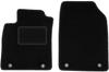 Black Front Floor Mats For: Opel Vectra C Station Wagon (2003-2008)