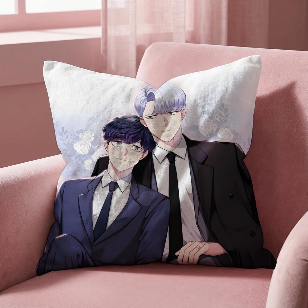 Cherry Blossoms After Winter Cushion Cover Multi-Scene Pillow Cover for Home & Car - Reversible, Soft & Durable for Daily Use