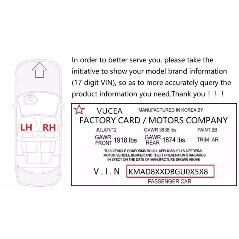 Tagbøjle Cover Til Hyundai Santafe 2.4 2010 2011 2012 Tagbagagebøjle Skinne Ende Kappe Plastik Beskyttelses Cover Udskiftning