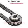 1pcs 10T-20T 12A Industrial Drive Sprocket Wheel 45# Steel Chain Gear 10 11 12 13 14 15 16 17 18 19 20 Teeth Keyway Bore 16-45mm