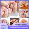 New Adorable Cartoon Expression Nail Stickers - Fun, Cute, No-Bake Design