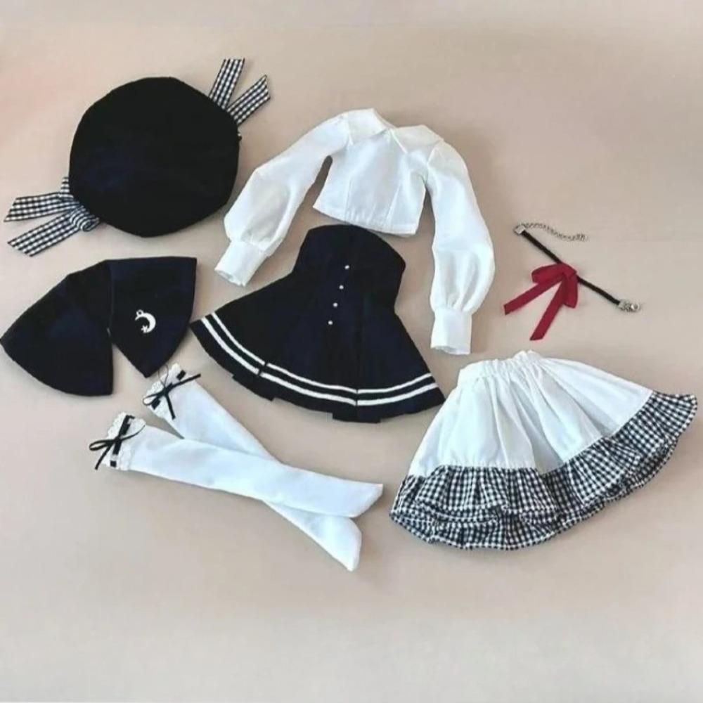 

Новое поступление 1/4 кукольная одежда Костюм для 45 см BJD куклы Модная одежда Игрушки для девочек Одевалки Игровой домик Аксессуары для кукол, Без куклы for 45cm doll чёрный