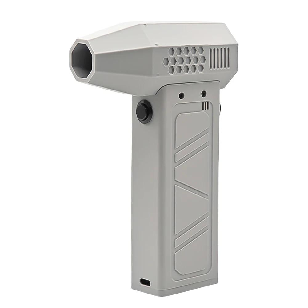 

Ручной канальный вентилятор 140000 об/мин, 64 м/с, бесщеточный двигатель, воздуходувка типа C, зарядный пылеуловитель, портативный турбовентилятор для уборки на открытом воздухе серый