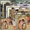 Vintage Love 10 Sheets: European & American Court Style Decorative DIY Paper