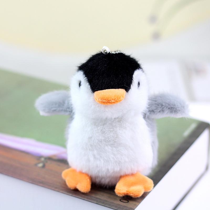 Cute Penguin Baby Plush Toy Soft Stuffed Doll Keychain With Adorable Design And High-quality Pp Cotton Filling