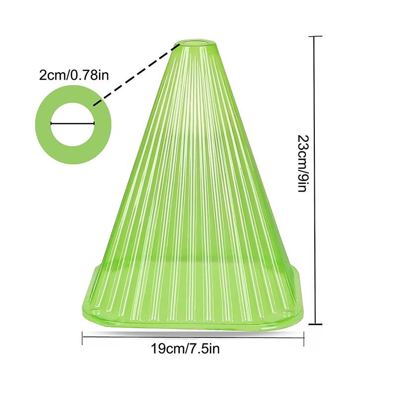 Växtskyddskåpa Trädgårdstillbehör Snigelkrage Plantkåpor Jordbruks Miniväxthusverktyg