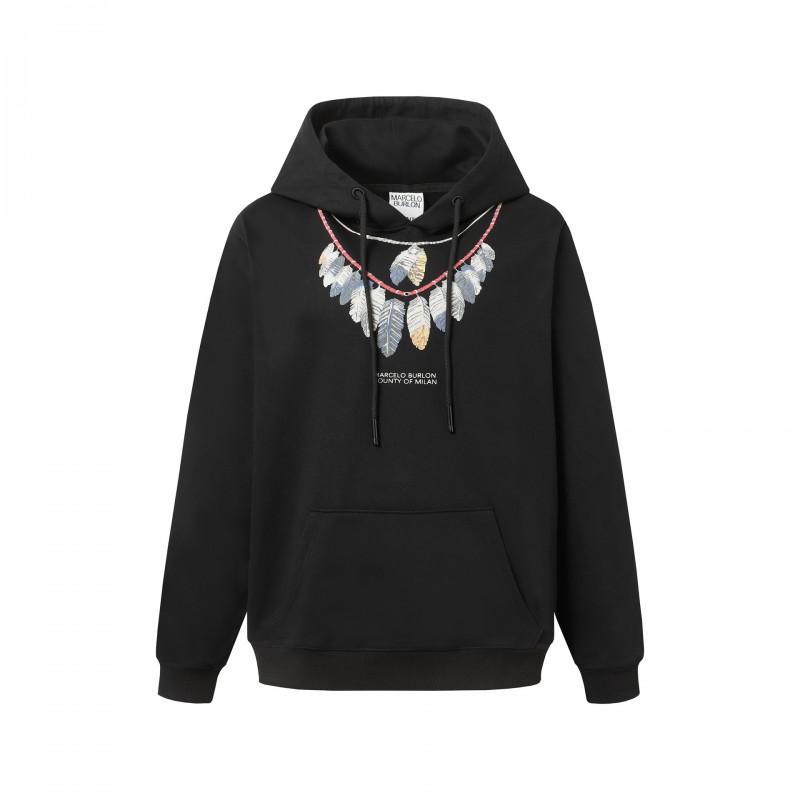 Felpa da uomo oversize con cappuccio con stampa Ala Fantasma Design Serpente Fulmine Abbigliamento Casual