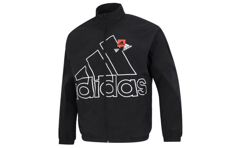 Куртки Adidas Мужские Черные Стойка Умеренные Другие HP1433 L
