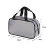 New Large Capacity Mesh Makeup Bag Zipper Transparent Cosmetic Bag Waterproof Handheld Toiletry Kit Bag Travel