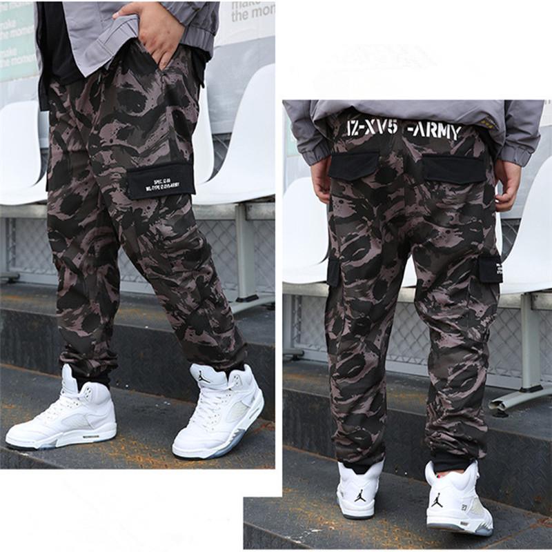 Camouflage Cargo Pants Militar Pant Cotton Sweatpants