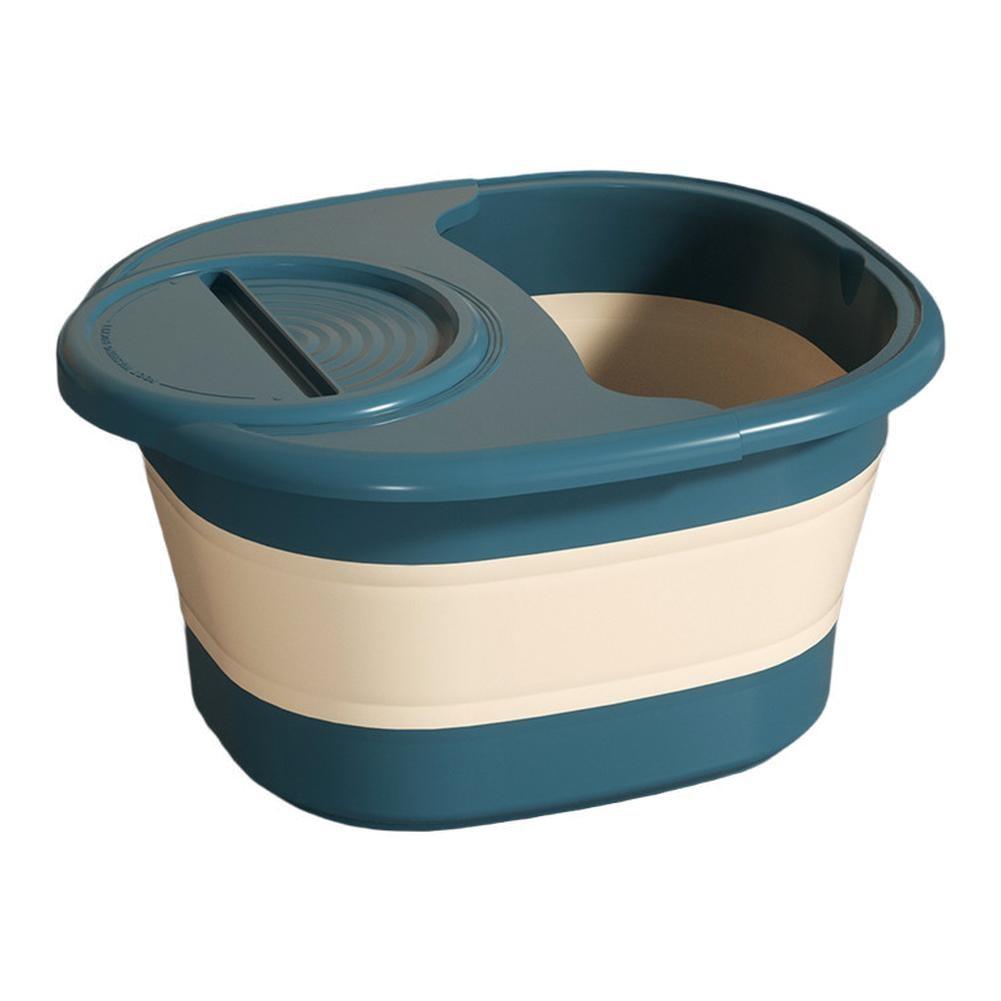 Foldable Foot Tub Retractable Foot Bath Silicone Foot Bath