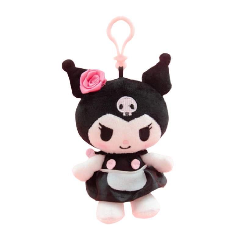 Оригинальный плюшевый брелок Sanrio Kuromi, милый мультяшный маленький дьяволенок, подвеска на сумку, подарок StyleC