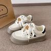 2025 New Popular Original Niche Design Thick-soled Versatile Bread Shoes Yellow Dexun Board Shoes Casual Shoes Tide