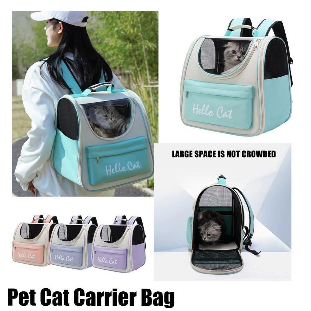 Breathable Travel Puppy Bags Creative Pet Carry Backpack Pet Backpack Carrier  Outdoor Travel