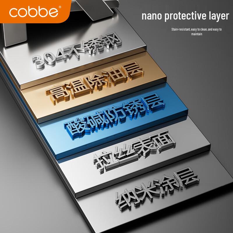 Cobbe Kitchen Sink Faucet Organizer & Drain Rack