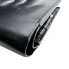 BURBERRY Gamaguchi Nova Check leather Bifold Wallet black leather Used