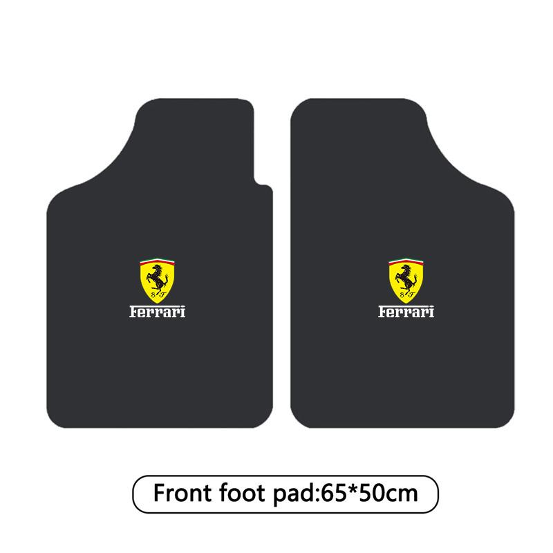 Car Floor Mats Front Rear Carpet Anti-slip Protection Pad For Ferrari 308 GT4 328 GTB GTS F355 Modena F430 458ltalia 488 Tributo