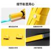 New 12-bone Three-fold Automatic Folding Umbrella Silicone Belt Men's Umbrella Simple Plain Umbrella Plus
