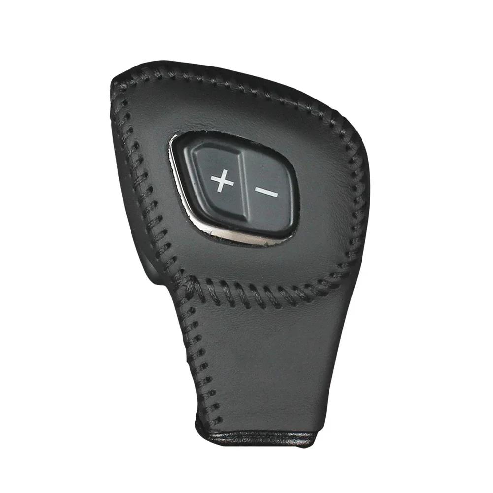 Car Gear Leather Interior Gear Shift Knob Head Cover Leather LHD Sticker Accessories for Ford Everest Ranger Review 2020 - 2024