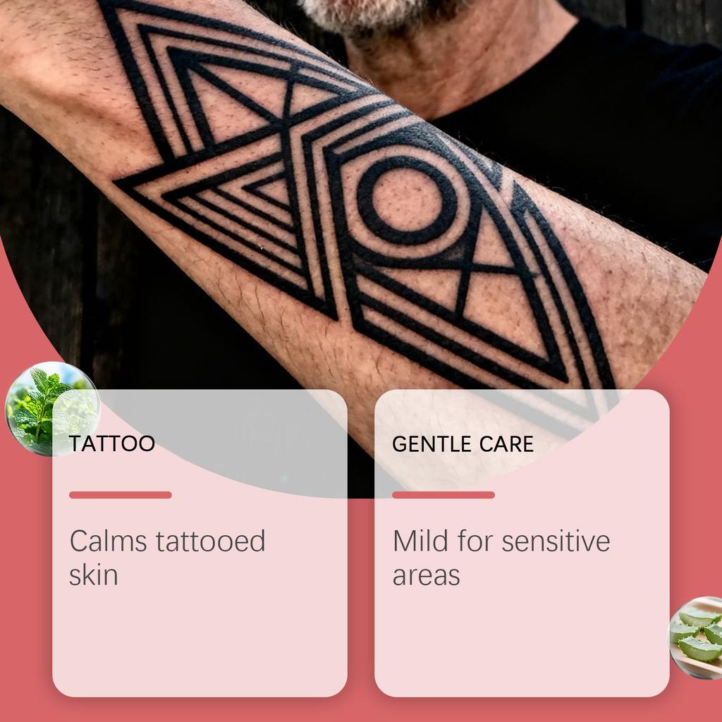 Tattoo Aftercare Spray Gentle Moisturizing Hydrating Nourish Tattoo Skin Cooling Soothing Care Spray 4oz