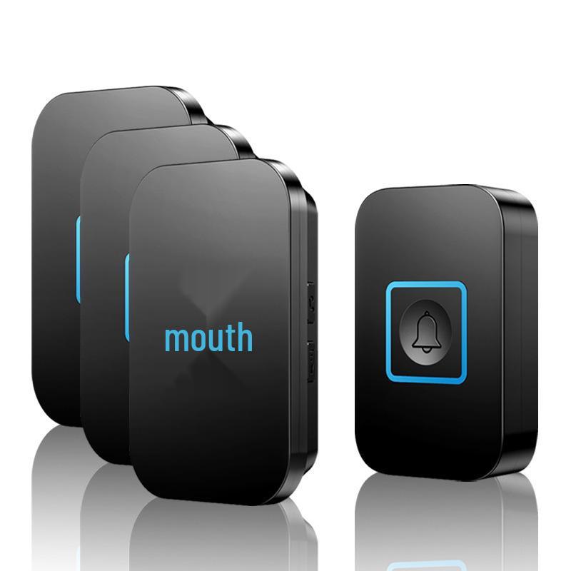 Wireless Smart Touch Doorbell for Home Use - Long Distance, One-to-Three Villa Doorbell
