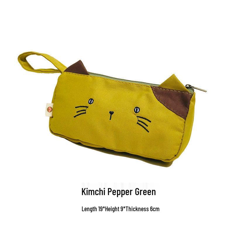 

2021 Large Capacity Three-Color Cute Pencil Case for Students