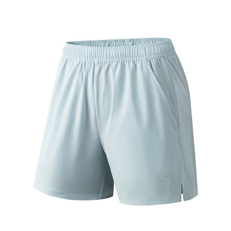 Anta Training Woven Sports Shorts Summer Casual Women shorts Dream-Shadow-Blue 962627505-2 XS
