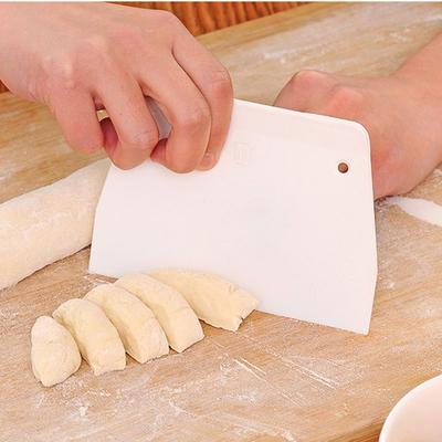 Vysoce kvalitní Sugarcraft škrabka na dort dekorace fondán poleva hladší forma nástroj krém těsto krájecí nůž pečení bílá