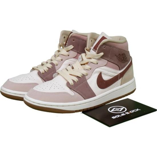 

Air Jordan Wmns Air Jordan 1 Mid SE Dark Pony Smoky Mauve DO7440-821 EU 44.5 рожевий ліс