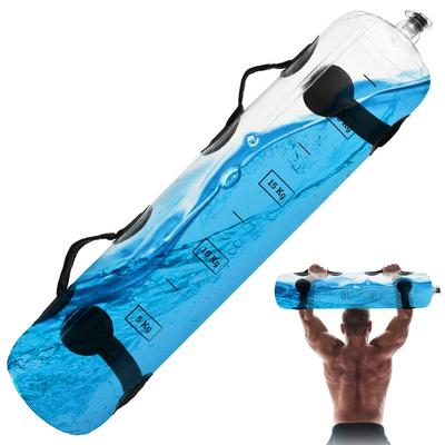 Su Dolu Ağırlıklar Su Antrenman Çantası Egzersiz Ekipmanları Taşınabilir Denge Fitness Egzersizi Su