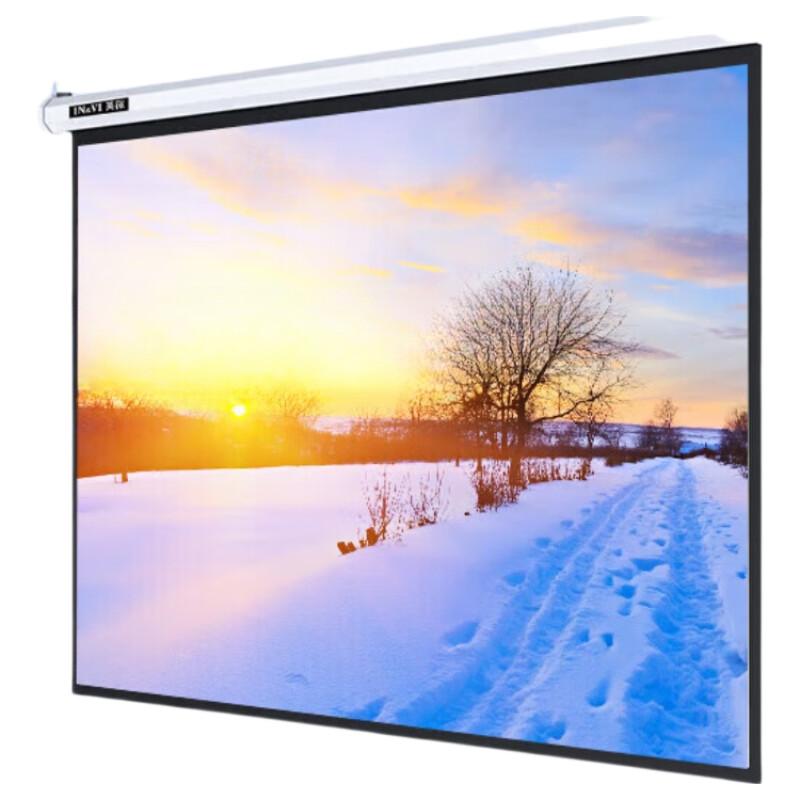 IN&VI HD Electric Projector Screen 180-inch 4:3