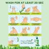 Himalaya Pure Hands Tulsi Hand Wash Pump 250ml Gentle Cleansing Liquid Soap With Germ Protection And Soft Skin Care