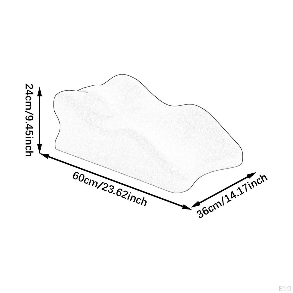 Knee Pillow Feet Memory Foam Pillow,Leg Support Cushion,for Office Indoor