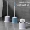 Danle Long Handle Toilet Brush with Holder