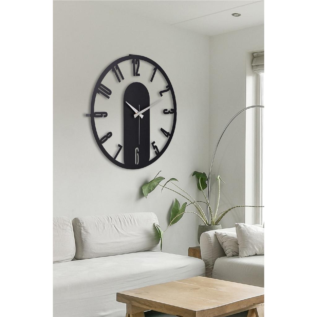 41 cm große, dekorative Wanduhr mit fließendem Sekundenmechanismus und geräuschlosem Mechanismus