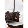 Where's That From Plain Gloss Shoulder Bag