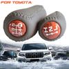 Manopla de câmbio de carro para Toyota Land Cruiser Prado 120 2003-2009 Manopla de câmbio automática Cabeça de bola Estilo de carro