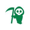 Grim Reaper Lurking Vinyl Sticker Decals Spooky Skeleton Peeker Stickers For Car Window Bumper Laptop Decoration