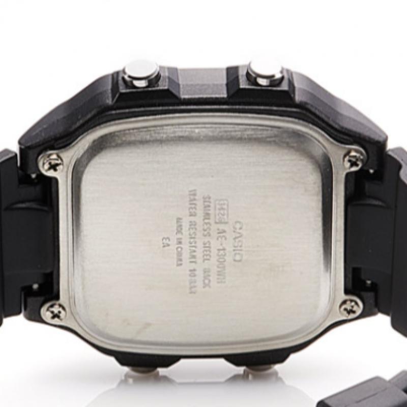Casio Ae 1300wh 1a2vdf  Ae 1300wh 1a2  Digital Square SportS Soldier Men S Pu Watch