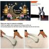 Elegant Eid Al-Adha Moon Photography Backdrops Wall Decoration for Room and Party,Festive Home Decor for New Year and Eid Celebrations