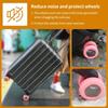New 8PCS Luggage Wheels Protector Silicone Wheels Caster Shoes Travel Luggage Suitcase Reduce Noise Wheels Cover Accessories