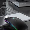 2.4GHz Wireless Bluetooth Mouse With USB Rechargeable RGB Gaming Mouse for Computer Laptop PC Macbook Gamer Mouse Dropshipping