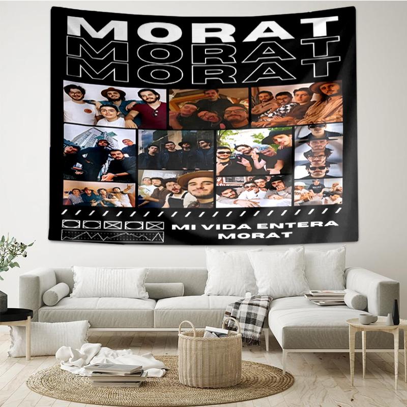 Morat's Photo Collage Tapestry, Unique Design Tapestry, Wall Decor for Bedroom,Livingroom, Playroom,Heartwarming Fan Holiday Gifts