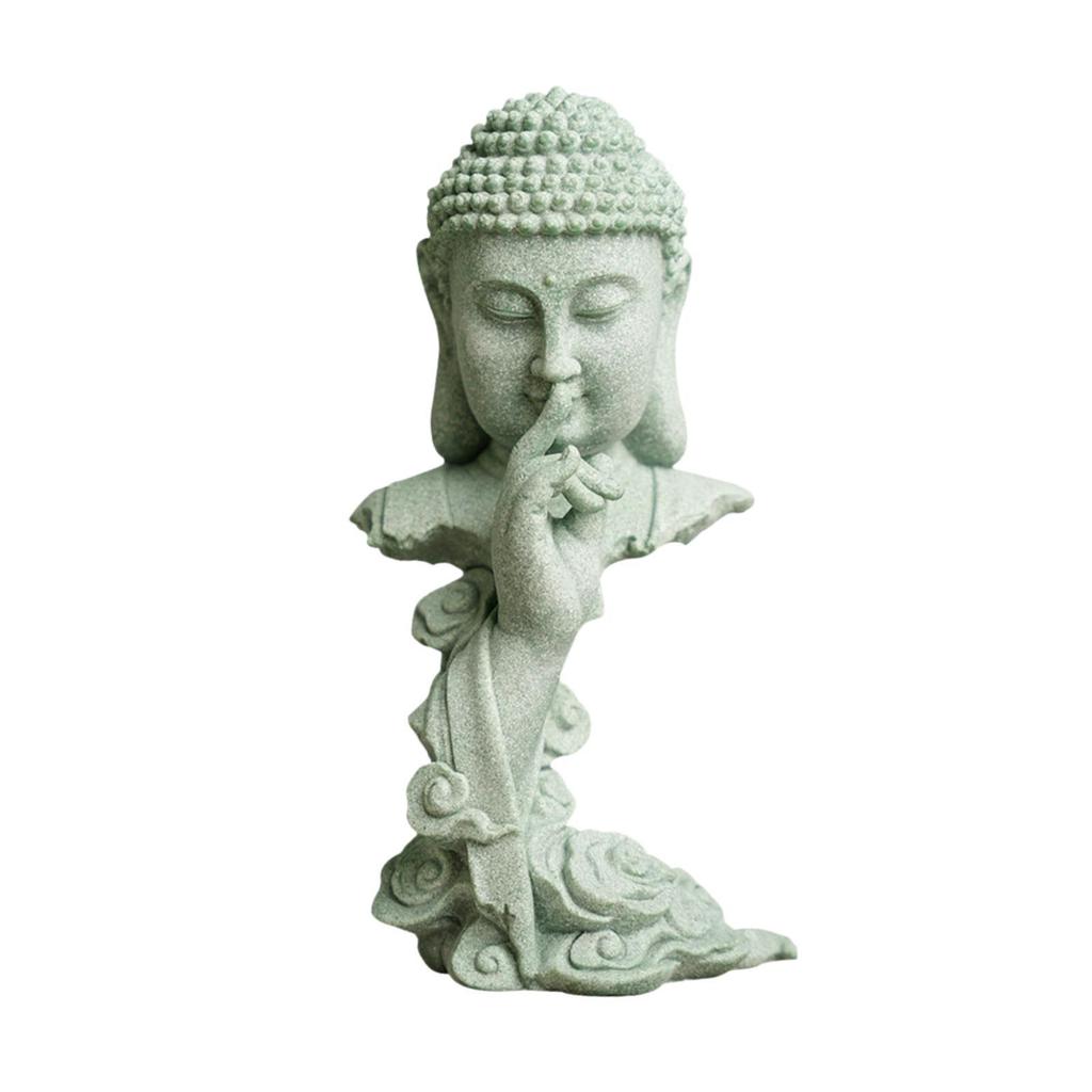 Gautama Buddha Statue Ornament Figure Zen Decoration Religious Sculpture for